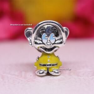 PANDORA & Disney Snow White Dopey Dwarf Charm 793749C01